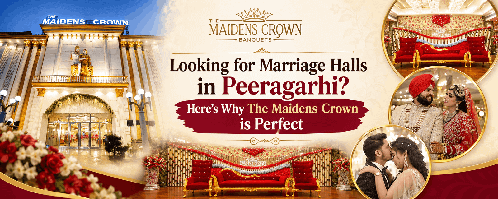 Looking for Marriage Halls in Peeragarhi? Here’s Why The Maidens Crown is Perfect